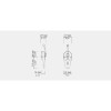 dimensions boitier de commande pupitre bi-levier bi-fonction ultraflex b104 - N°2 - comptoirnautique.com