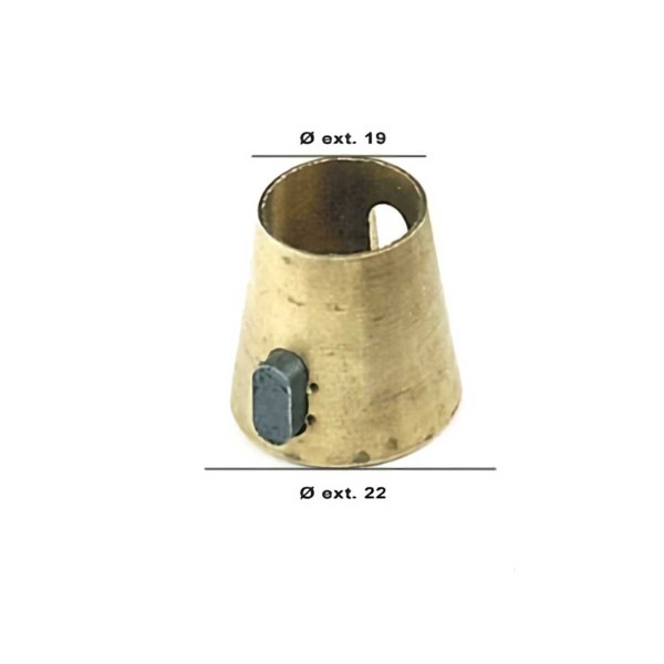 adaptateur de cône MO vers cône LS Kent de face - N°1 - comptoirnautique.com