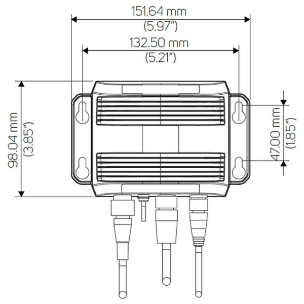 Calculateur pilote Triton Edge B&G dimensions - N°6 - comptoirnautique.com 