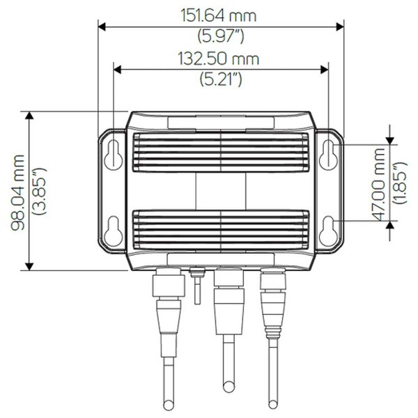 Calculateur pilote Triton Edge B&G dimensions - N°5 - comptoirnautique.com