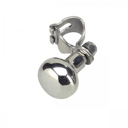 pommeau de volant en inox 38 mm plastimo de face
