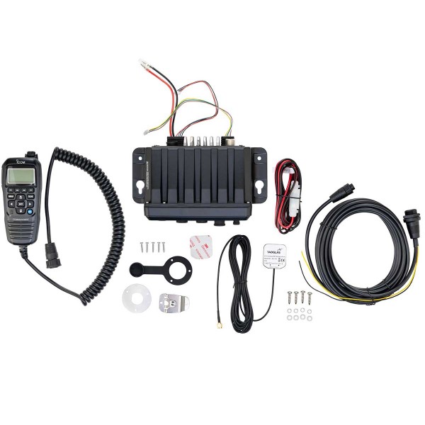 VHF fixe ICOM IC-M510BB BlackBox - récepteur AIS et GPS contenu de la boîte - N°2 - comptoirnautique.com
