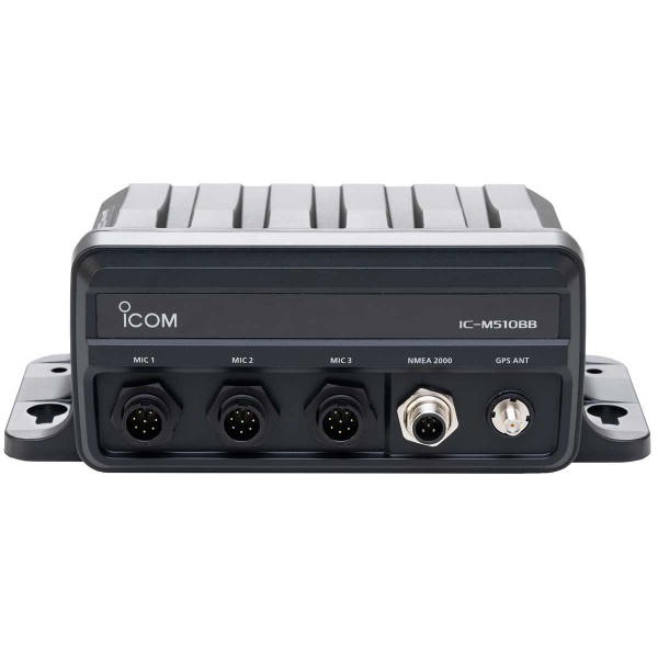 VHF fixe ICOM IC-M510BB BlackBox - récepteur AIS et GPS de face - N°6 - comptoirnautique.com