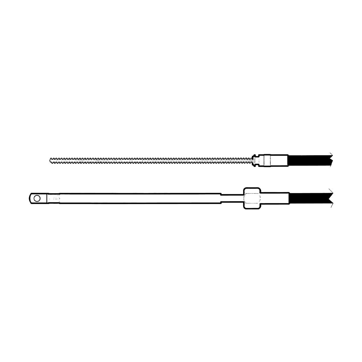 schéma câble de direction M66 ultraflex