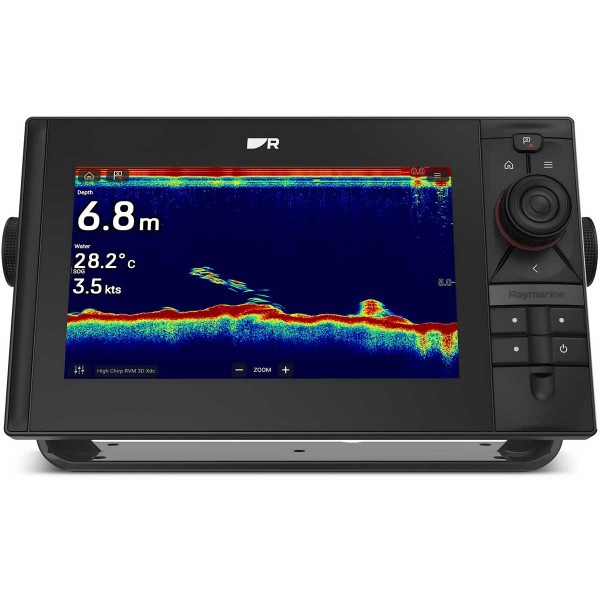 Sonde RealVision Max Raymarine RVM-400 traversante Chirp sur Axiom 2 Pro S - N°12 - comptoirnautique.com