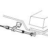 schéma utilisation support câble de direction S39 ultraflex - N°2 - comptoirnautique.com 