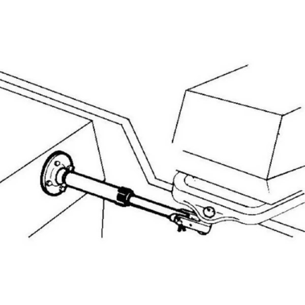 schéma utilisation support câble de direction S40 ultraflex - N°2 - comptoirnautique.com