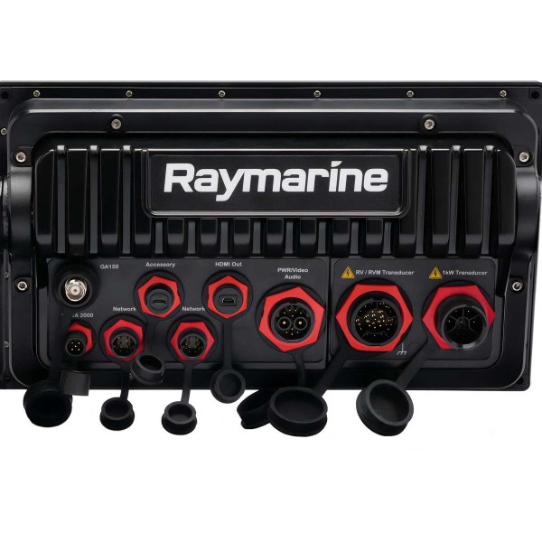 Combiné traceur sondeur Raymarine Axiom 2 Pro 16 RVM de dos avec branchements - N°11 - comptoirnautique.com 