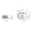 dimensions guindeaux cpx1 lewmar - N°7 - comptoirnautique.com