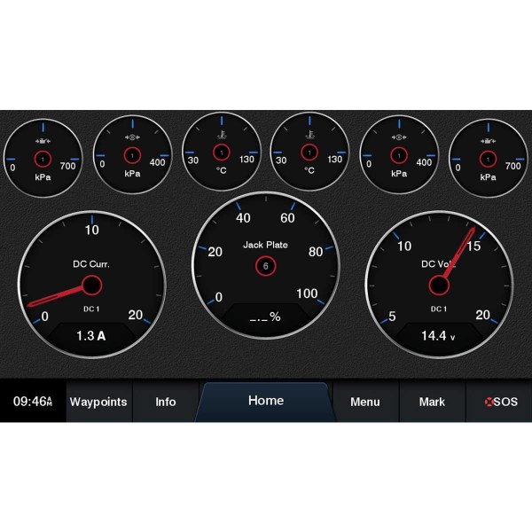 Affichage du voltage et de l'ampérage de la batterie sur écran Garmin avec veKonvert Digital Yacht Victron Energy - N°4 - comptoirnautique.com