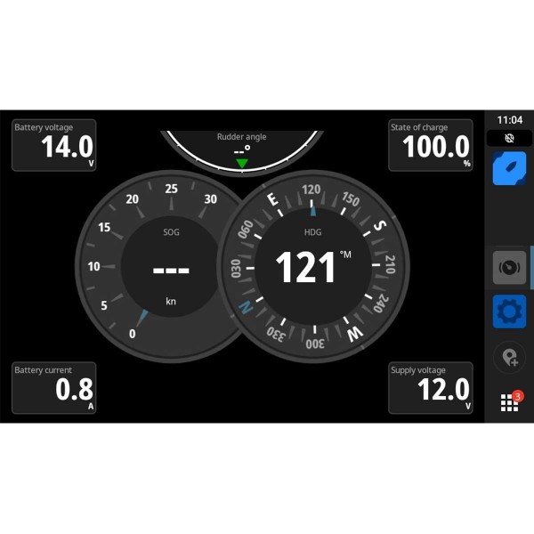Affichage des données de la batterie sur écran Simrad avec la passerelle VE.Direct vers NMEA2000 veKonvert Digital Yacht - N°5 - comptoirnautique.com