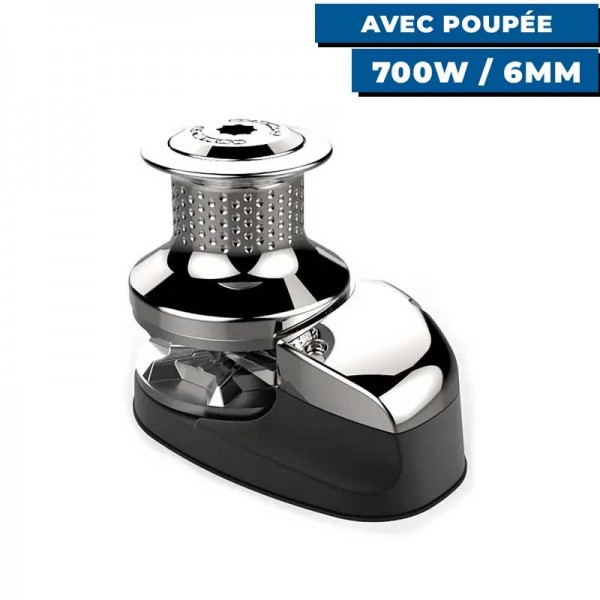 Guindeau vertical CPX2 12V - 700W - 6MM lewmar sans poupée - N°1 - comptoirnautique.com