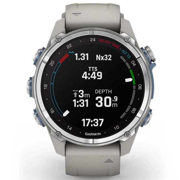 Montre de plongée Garmin Descent Mk3 - montre connectée GPS - données de la plongée - N°7 - comptoirnautique.com