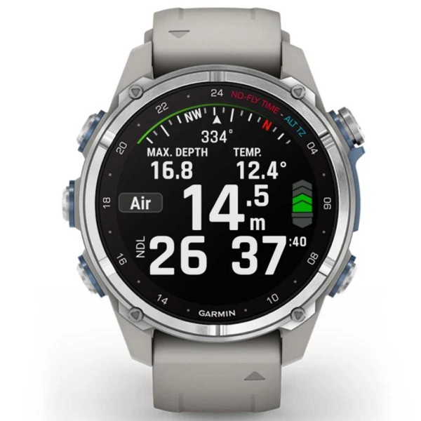 Montre de plongée Garmin Descent Mk3 - montre connectée GPS - information sur l'eau - N°8 - comptoirnautique.com