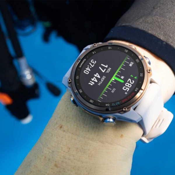 Montre de plongée Garmin Descent Mk3 - montre connectée GPS -étanche jusqu'à 200 m - N°17 - comptoirnautique.com 