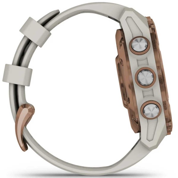 Montre de plongée Garmin Descent Mk3i - bronze/lin - montre connectée GPS - boutons étanches - N°5 - comptoirnautique.com