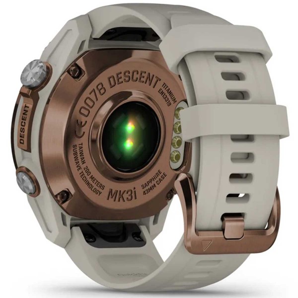 Montre de plongée Garmin Descent Mk3i - bronze/lin - montre connectée GPS - capteurs - N°9 - comptoirnautique.com 