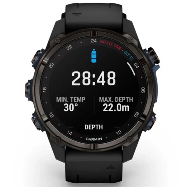 Montre de plongée Garmin Descent Mk3i - Carbon gray / noir - montre connectée GPS - plongée sous marine - N°21 - comptoirnautique.com