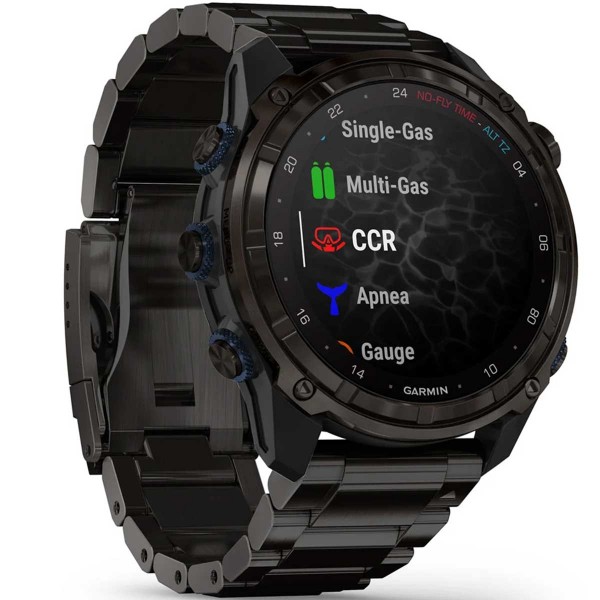 Montre de plongée Garmin Descent Mk3i 51 mm - Carbon gray / titane carbon - montre connectée GPS  différents modes de plongé - N°4 - comptoirnautique.com