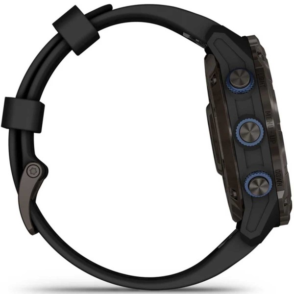 Montre de plongée Garmin Descent Mk3i 51 mm - Carbon gray / silicone noir - montre connectée GPS boutons étanches - N°5 - comptoirnautique.com
