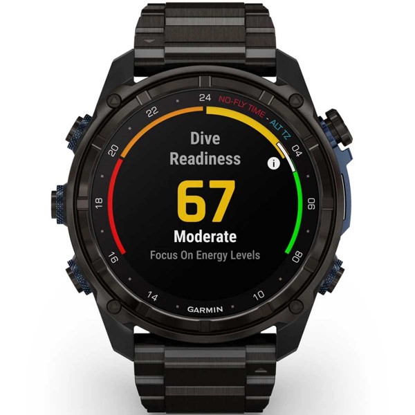 Montre de plongée Garmin Descent Mk3i 51 mm - Carbon gray / titane carbon - préparation à la plongée - N°18 - comptoirnautique.com