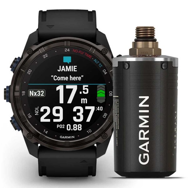 Sonde de pression Garmin Descent T2 messagerie et communication sous marine avec montre Descent Mk3i - N°9 - comptoirnautique.com