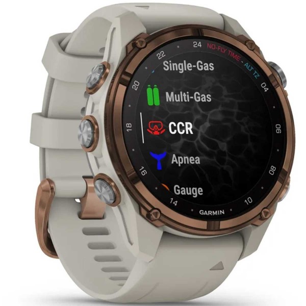 Pack Garmin Descent Mk3i - 43 mm + sonde Descent T2 - Bronze - différents modes de plongée - N°3 - comptoirnautique.com