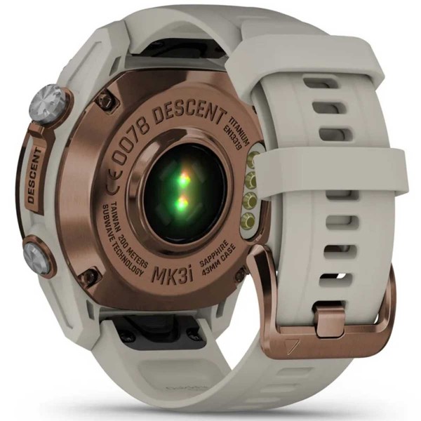 Pack Garmin Descent Mk3i - 43 mm + sonde Descent T2 - Bronze  - montre connectée GPS - capteurs - N°9 - comptoirnautique.com