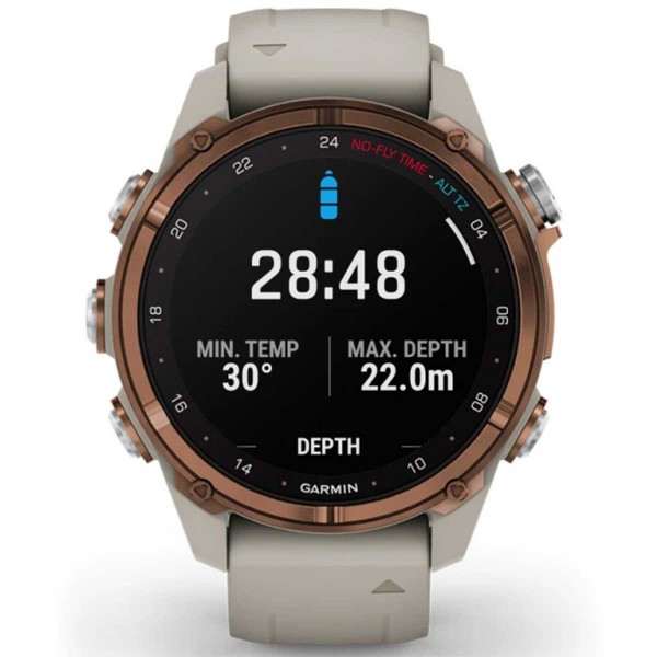 Pack Garmin Descent Mk3i - 43 mm + sonde Descent T2 - Bronze - plongée sous marine - N°23 - comptoirnautique.com