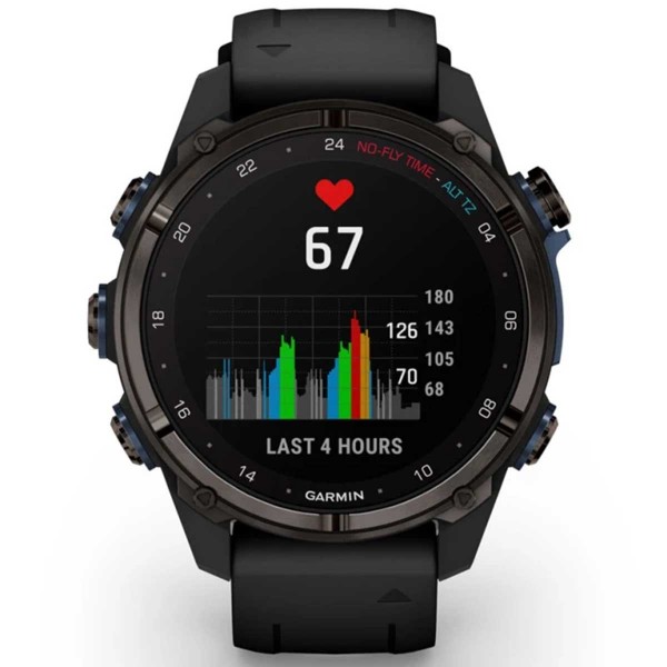 Pack Garmin Descent Mk3i - 43 mm + sonde Descent T2 Carbon - capteurs cardiaque - N°27 - comptoirnautique.com