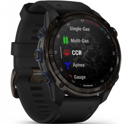 Pack Garmin Descent Mk3i 51mm + sonde Descent T2 - Silicone - différents modes de plongée