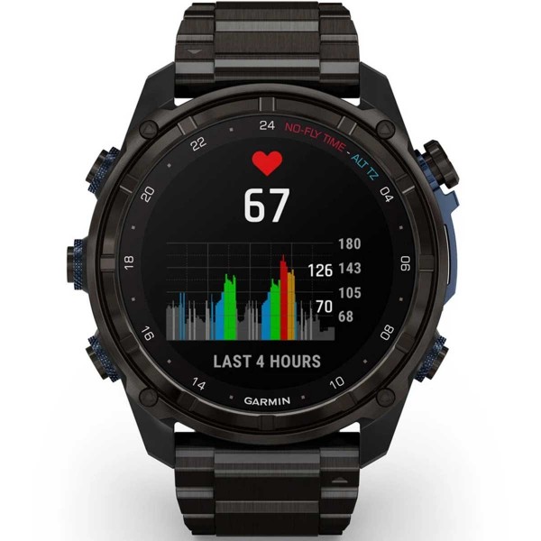 Pack Garmin Descent Mk3i 51mm + sonde Descent T2 - Titane - capteurs cardiaque - N°27 - comptoirnautique.com