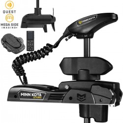 Moteur avant Minn Kota ULTERRA QUEST + sonde MSI+ + pédale + télécommande - eaux douces - 24V/36V - 90/115LBS