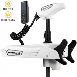 Moteur avant Minn Kota RIPTIDE TERROVA QUEST mer + télécommande - 24V/36V - 90/115LBS