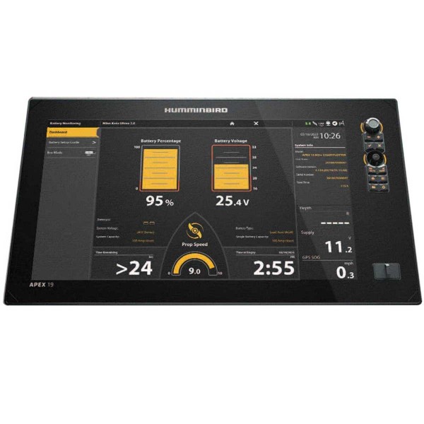 Moteur avant Minn Kota RIPTIDE TERROVA QUEST mer + télécommande - 24V/36V - 90/115LBS - jauge de batterie - N°14 - comptoirnautique.com
