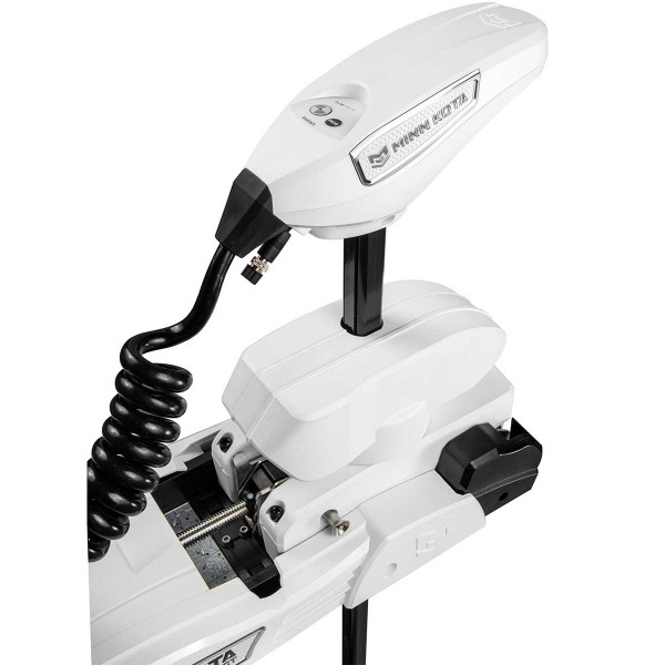 Moteur avant Minn Kota RIPTIDE INSTINCT QUEST blanc + télécommande - mer - moteur brushless - N°10 - comptoirnautique.com