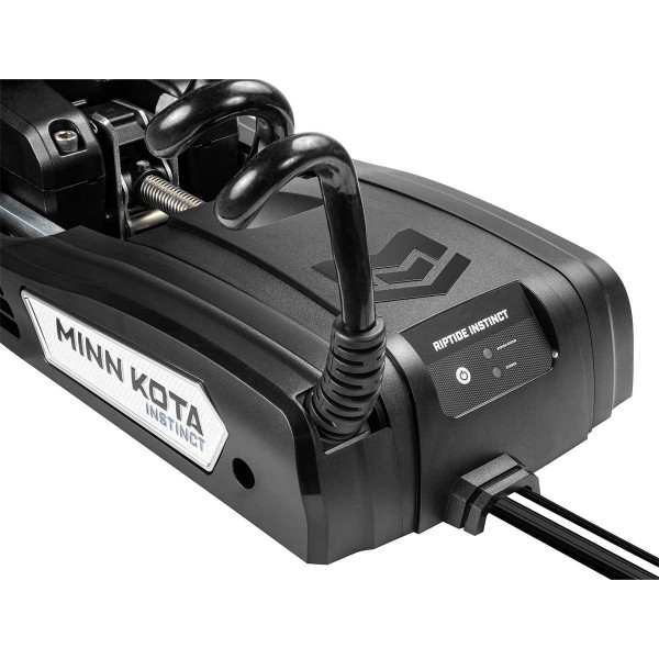 Moteur avant Minn Kota RIPTIDE INSTINCT QUEST noir + télécommande - mer - Drift mode - N°17 - comptoirnautique.com