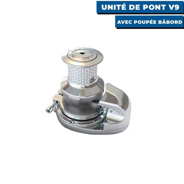 Unité de pont pour guindeau V9 avec poupée bâbord - N°3 - comptoirnautique.com
