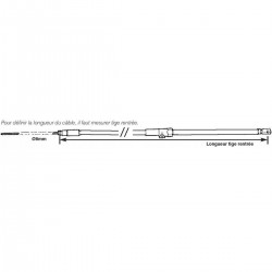 Steering cable for D0290...