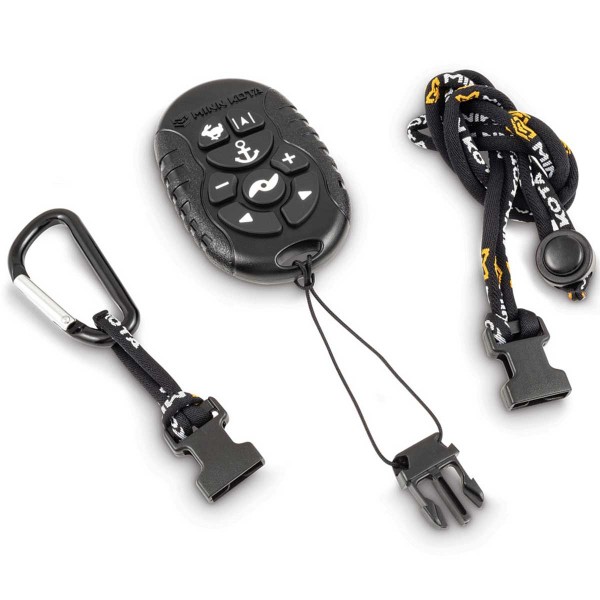 Micro-télécommande Bluetooth du moteur avant Minn Kota ULTREX QUEST DSC avec mousqueton et tour de cou - N°15 - comptoirnautique.com
