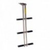 Telescopic ladder for sport diving - 4 steps