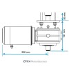 plan d'encombrement motoréducteur CPX4 - N°6 - comptoirnautique.com 