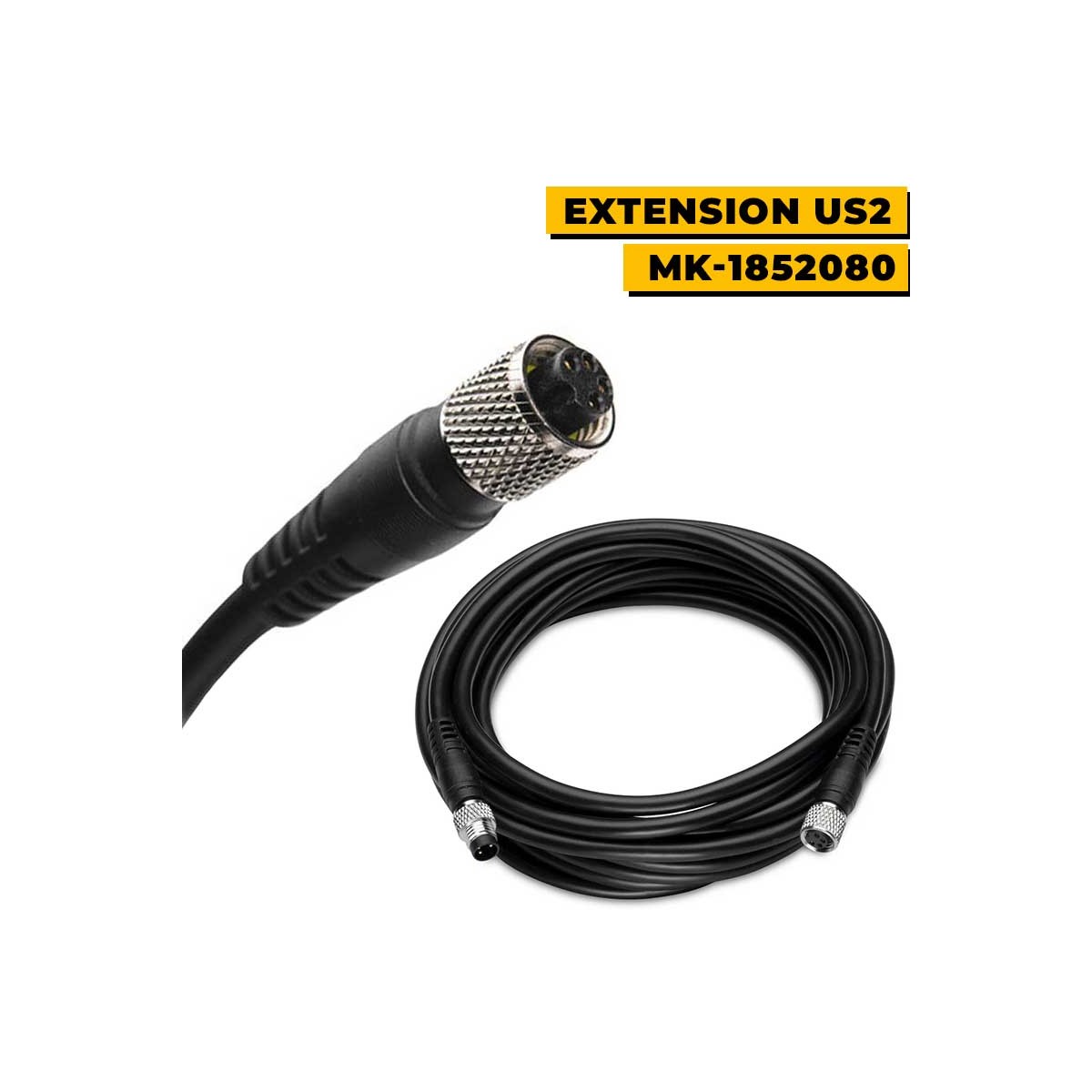 Câble adaptateur sonde US2 pour sondeurs - MK-1852080 : câble rallonge pour US2 (3.6 m)