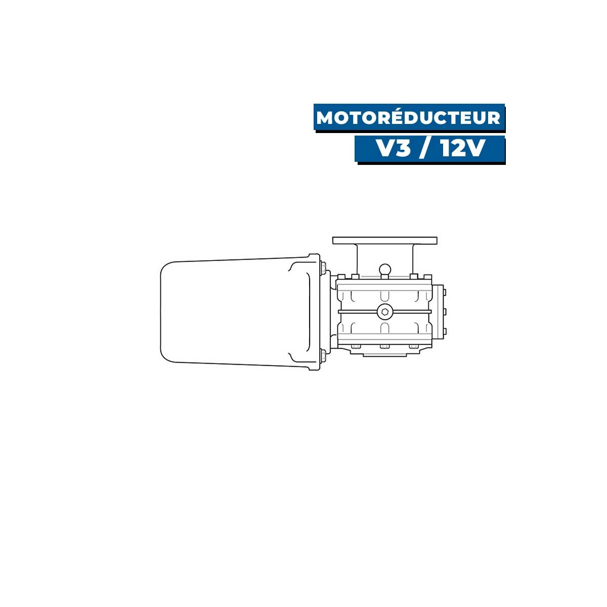 motoréducteur pour guindeau v3 12v