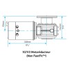 plan d'encombrement motoréducteur non fast v2/v3 - N°4 - comptoirnautique.com