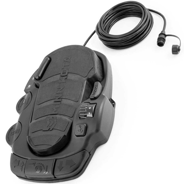 Pédale de commande filaire pour moteur avant Minn Kota Ulterra et Riptide Ulterra BT avec câble de 6 m - N°4 - comptoirnautique.com