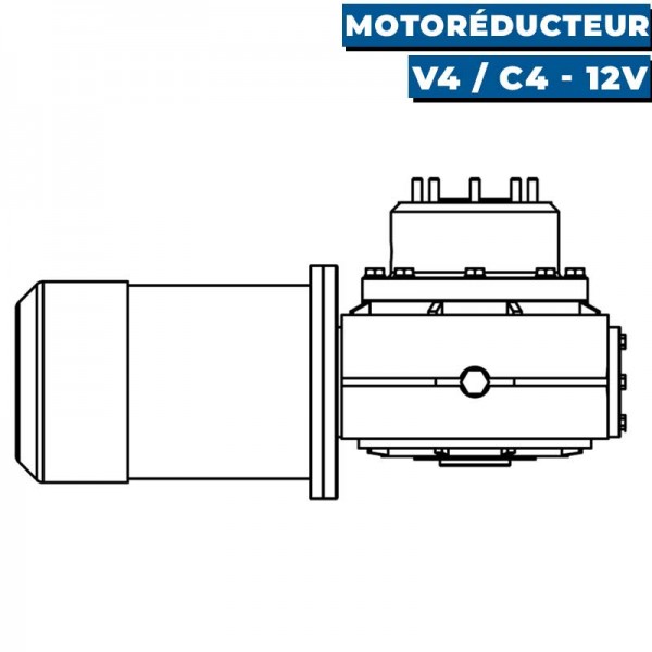 motoréducteur pour guindeau v4 et poupée c4 12v - N°4 - comptoirnautique.com