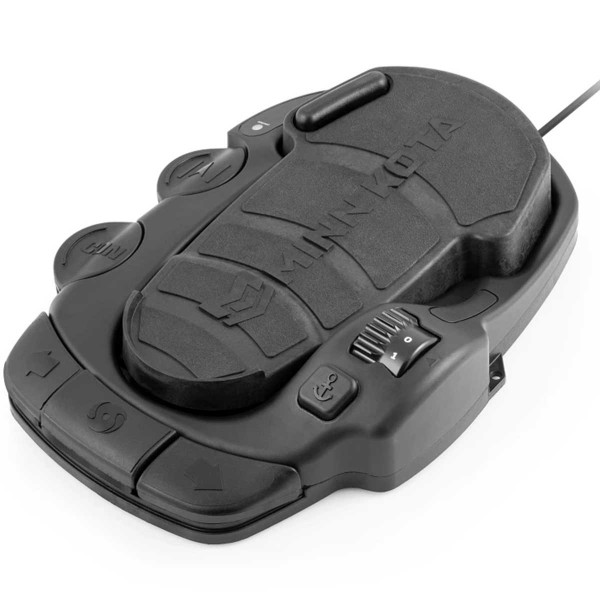 Pédale de commande filaire pour moteur avant Minn Kota Terrova et Riptide Terrova BT étanche - N°1 - comptoirnautique.com