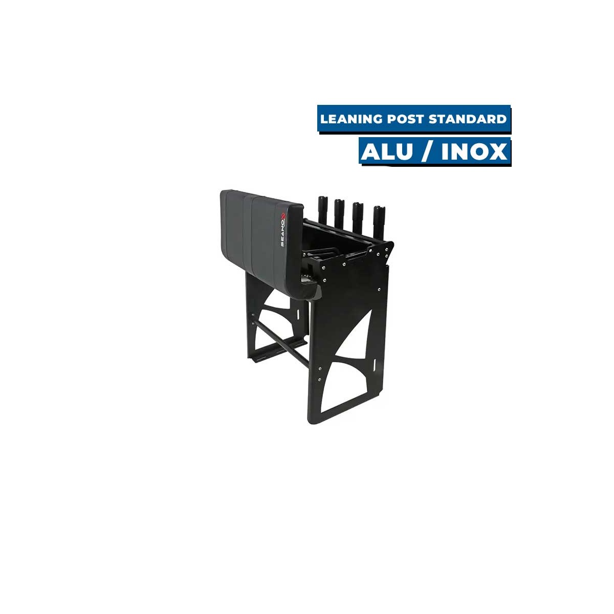 leaning post standard noir seanox alu/  inox