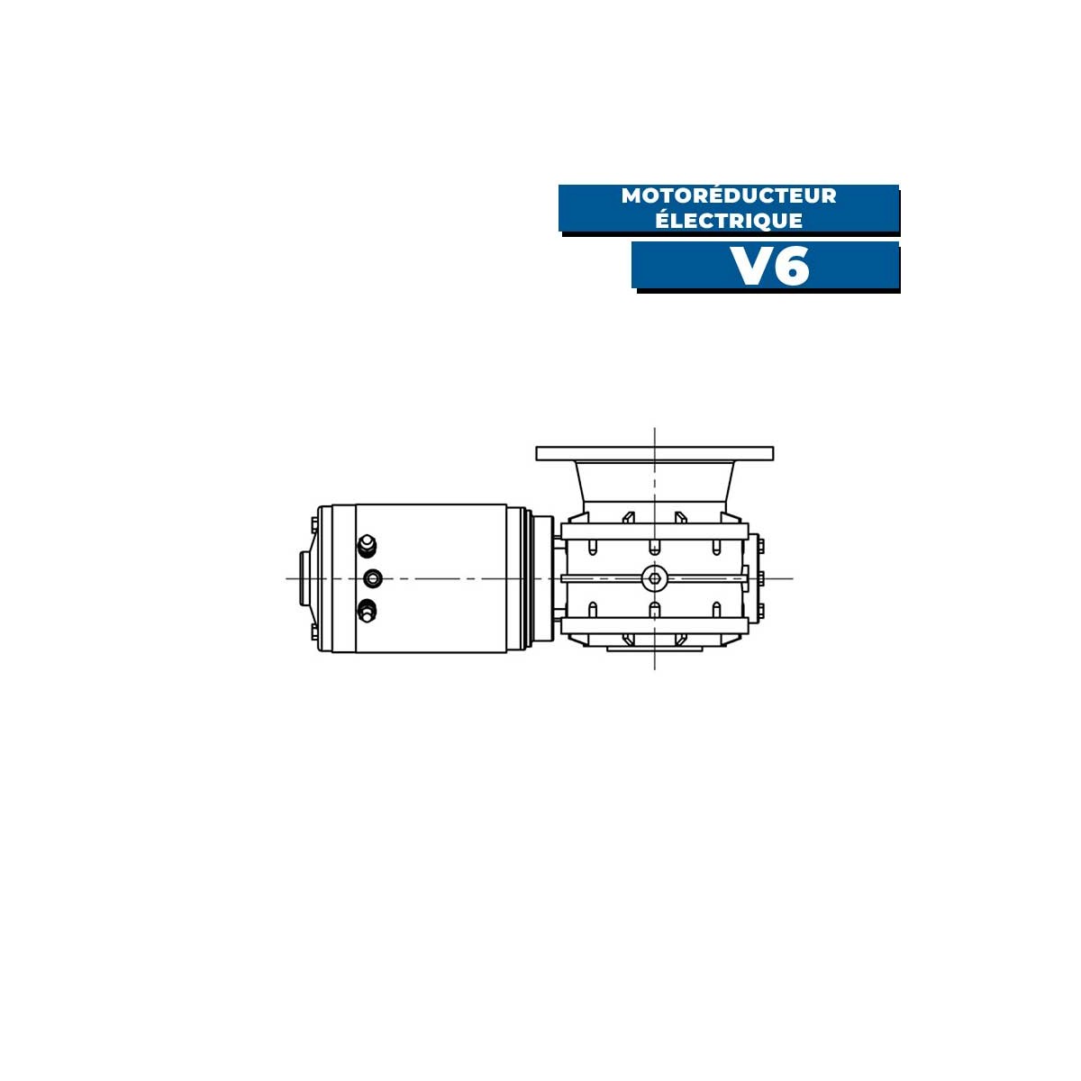 motoréducteur électrique V6 lewmar